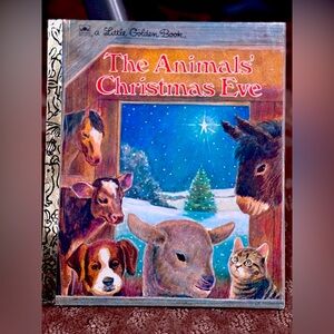 The animals, Christmas Eve, a little golden book